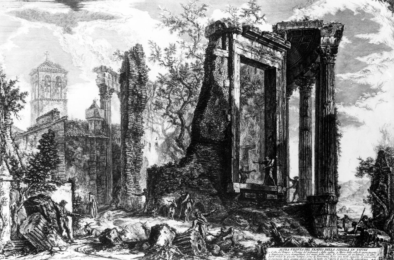 Sibylltemplet, Tivoli, fra 