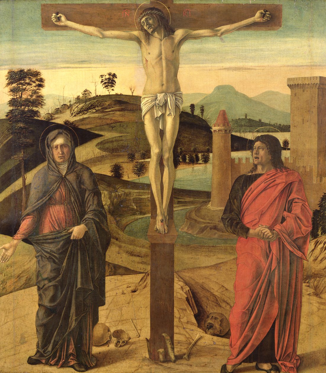Golgata, ca. 1465-70 af Giovanni Bellini