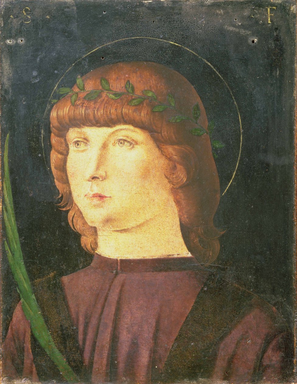 Portræt af St.Lawrence Giustiniani, biskop af Venedig af Giovanni Bellini
