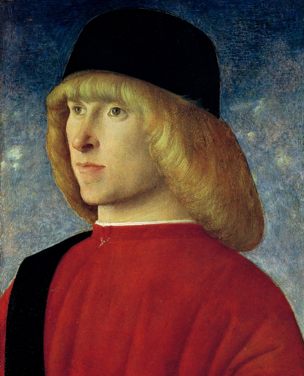 Portræt af en ung senator, 1485-90 af Giovanni Bellini