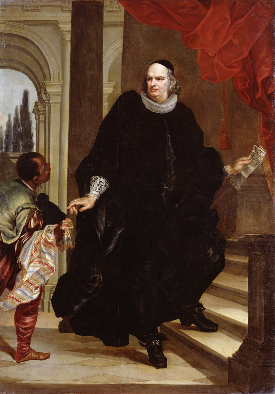 Portræt af P. Franzone af Giovanni Bernardo Carboni