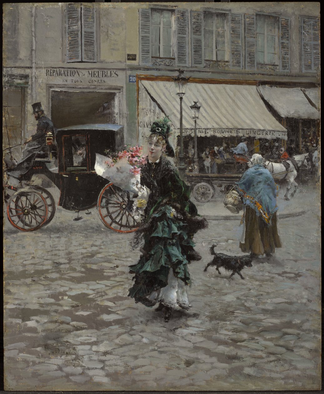 Kryds gaden af Giovanni Boldini
