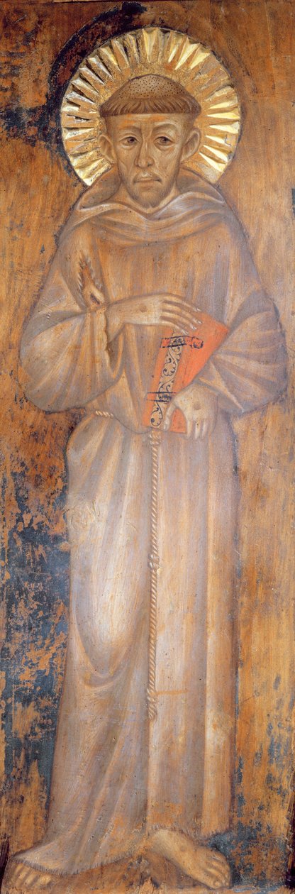 Portræt af Sankt Frans, ca. 1285 af Giovanni Cimabue