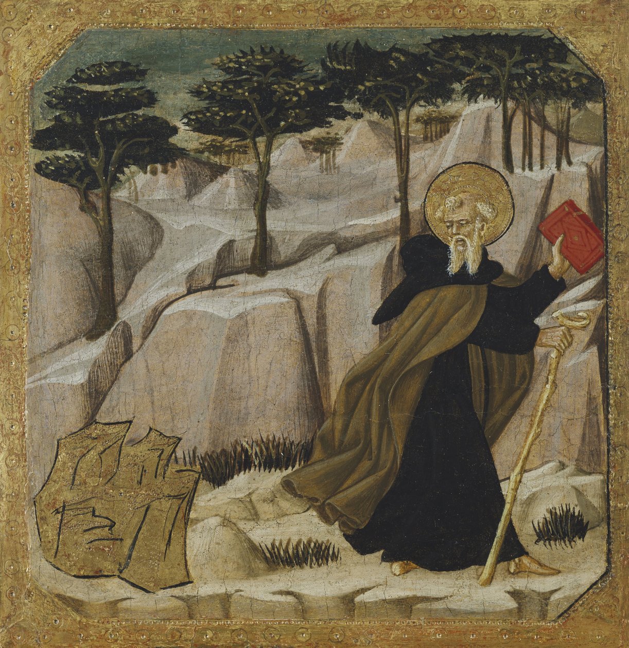 Saint Anthony Abbot Tempted by Gold af Giovanni Di Ser Giovanni Guidi
