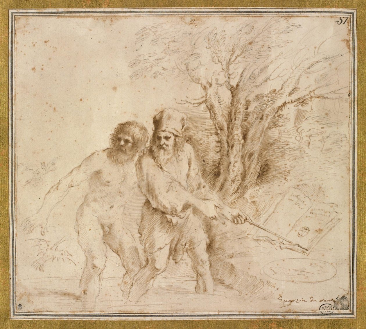 Et astrologisk emne af Giovanni Francesco Barbieri