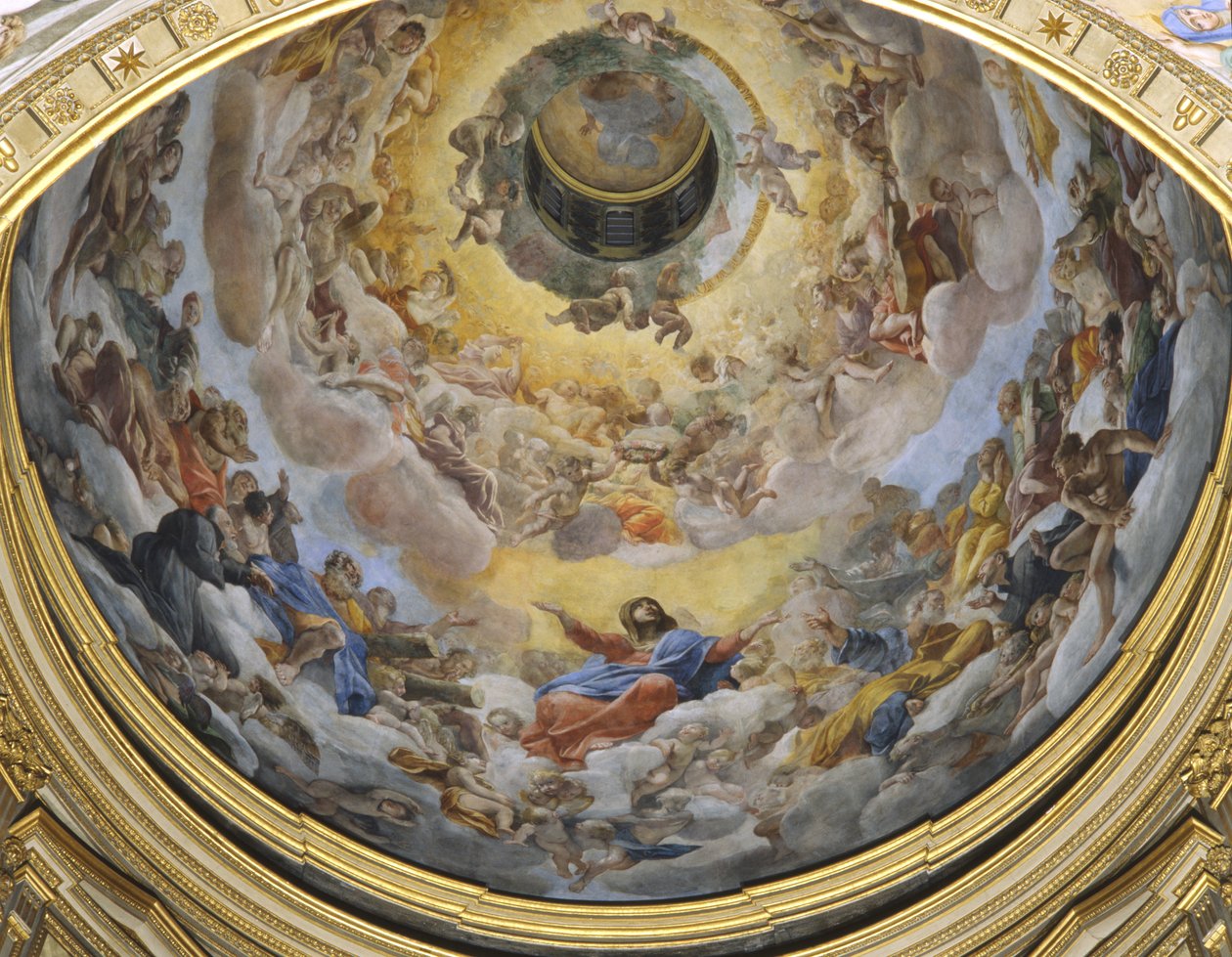 Paradisets herlighed, 1627 af Giovanni Lanfranco