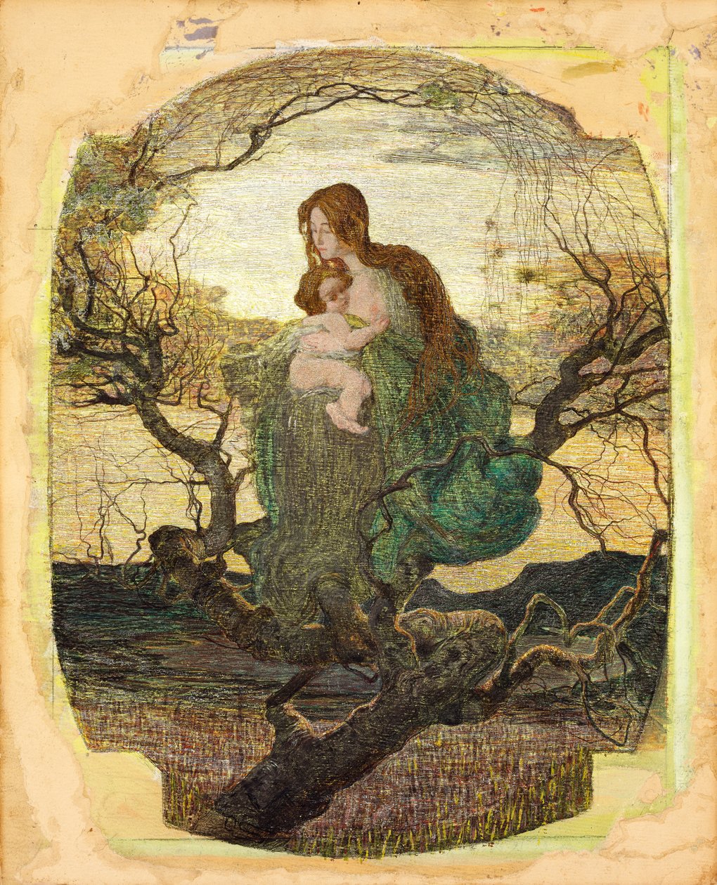 Livets engel af Giovanni Segantini