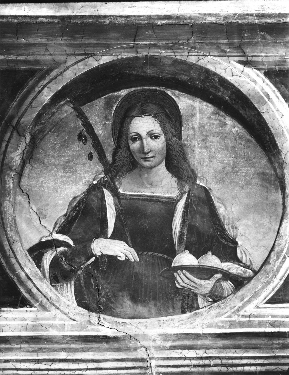 St. Agatha af Giovanni Antonio Boltraffio