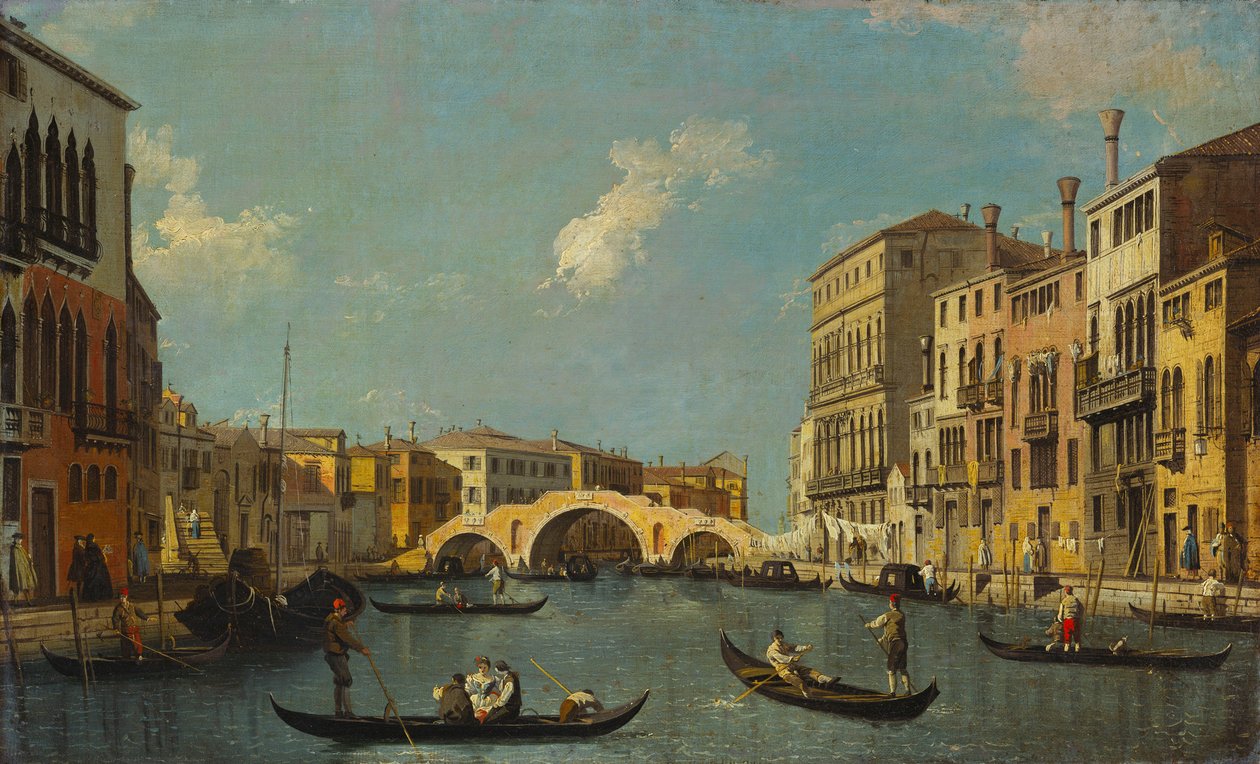 Cannaregio, Venedig af Giovanni Antonio Canal