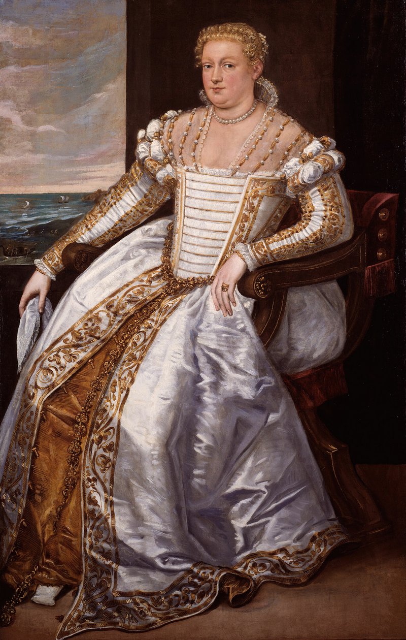 Portræt af en dame, 156570. af Giovanni Antonio Fasolo