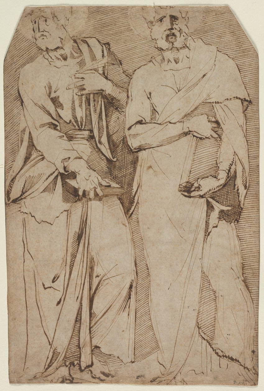 To stående hellige, 1563-1572. af Giovanni Bandini