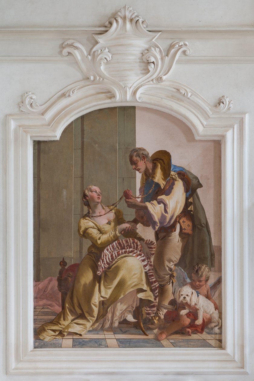 Ægteskabelig overensstemmelse af Giovanni Battista Tiepolo