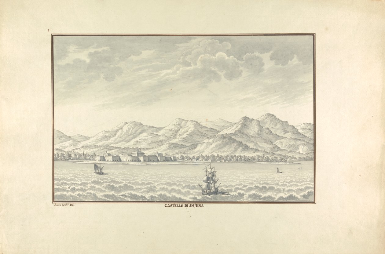 Smyrna Slot af Giovanni Battista Borra