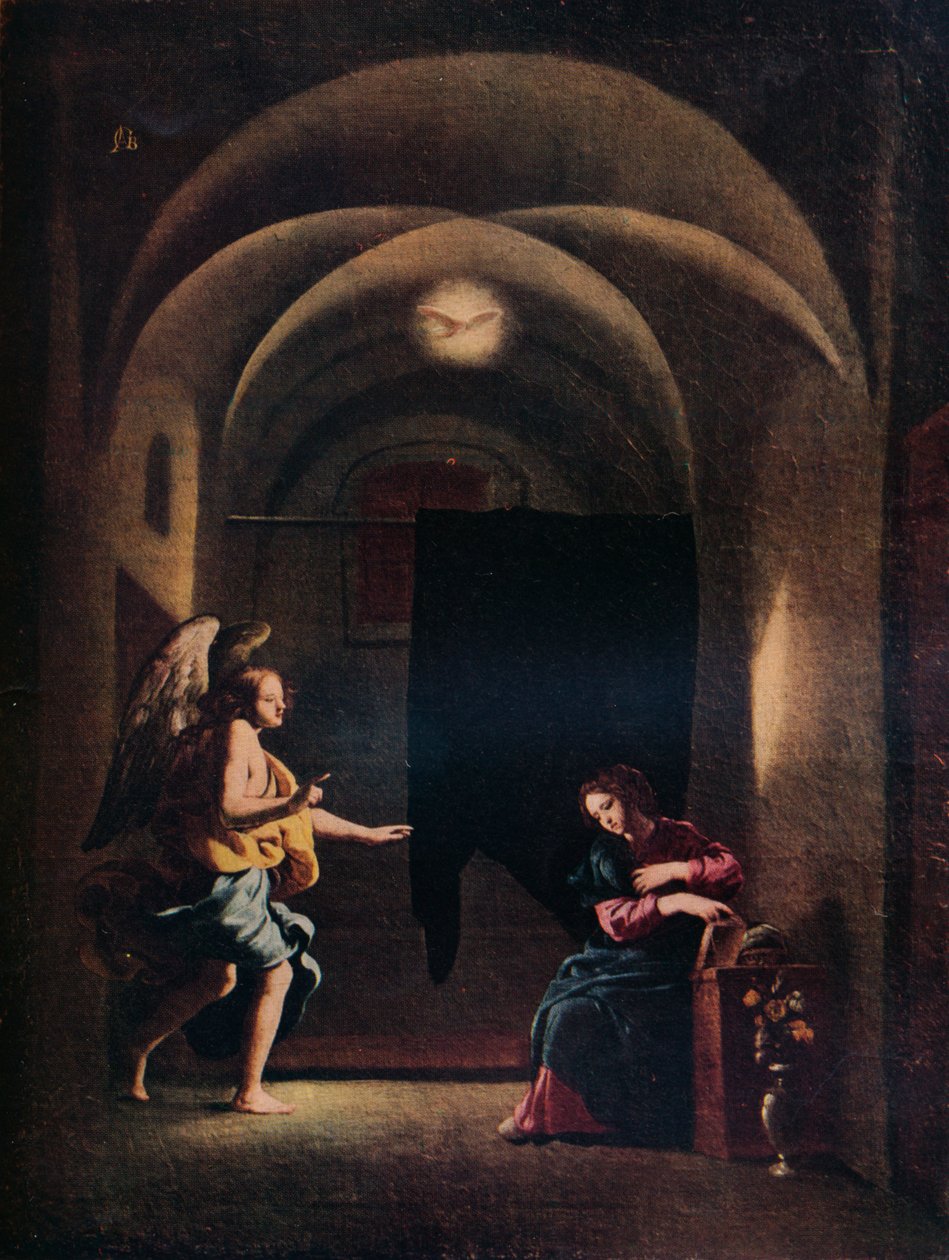Bebudelsen, c1625-1630 1931 af Giovanni Battista Caracciolo