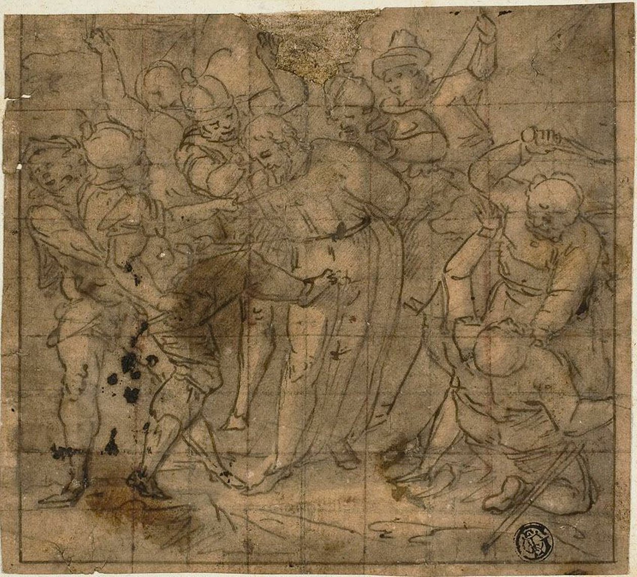 Hån mod Kristus af Giovanni Battista Castello