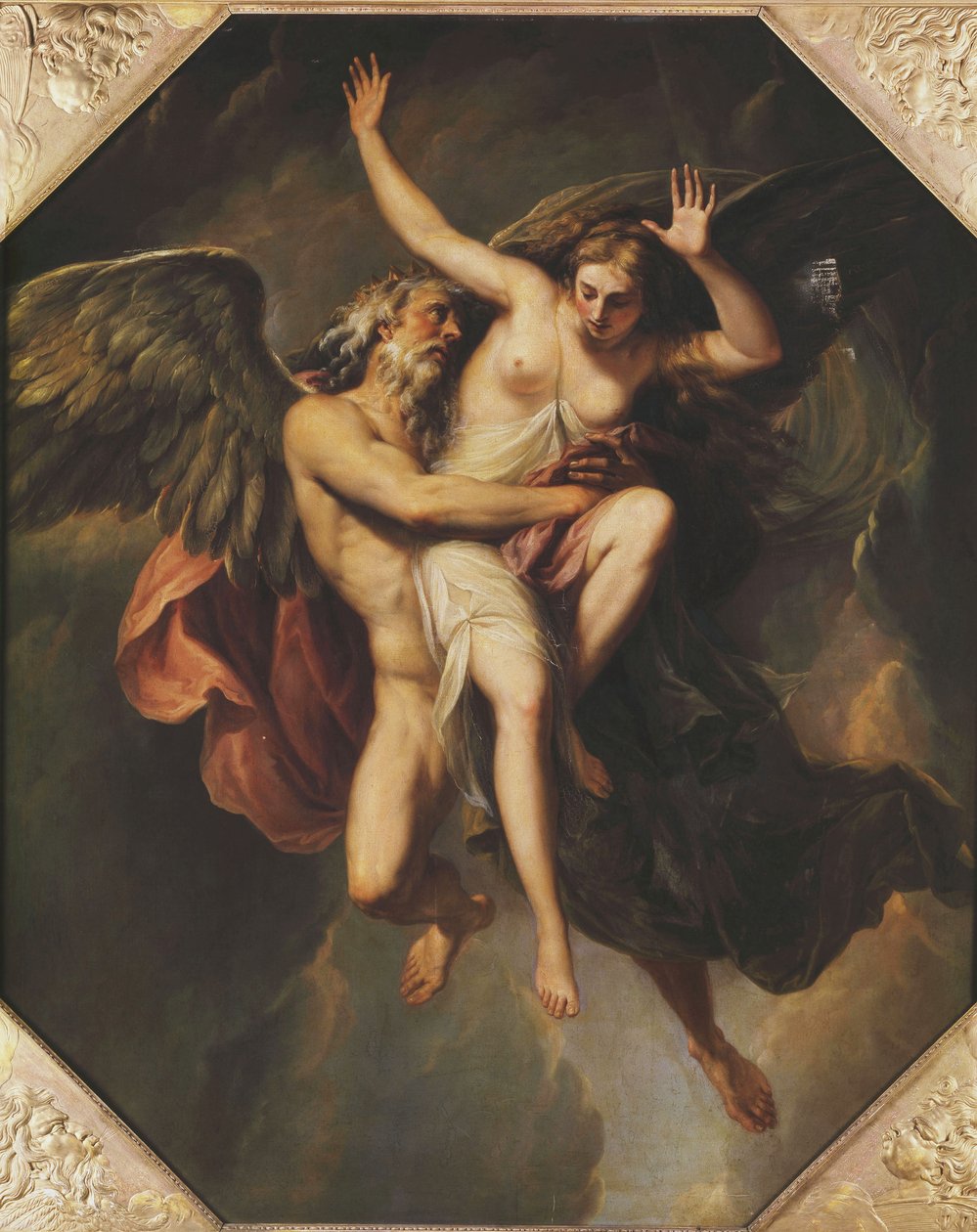 Voldtægten af Oreithyia af Giovanni Battista Cipriani