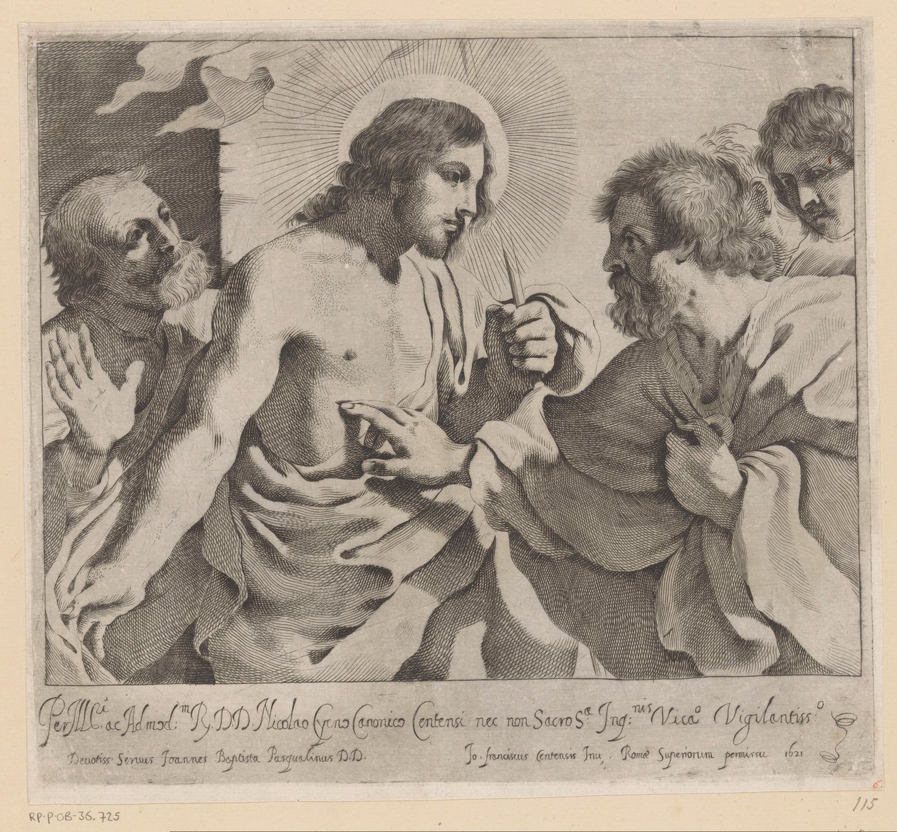 Thomas vantro af Giovanni Battista Pasqualini