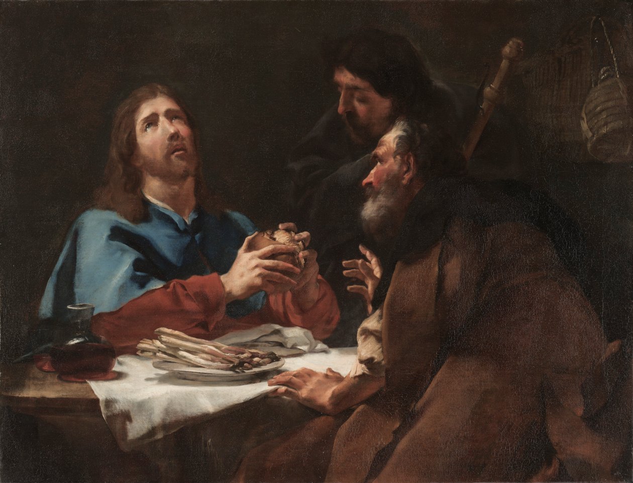 Nadveren i Emmaus, ca. 1720. af Giovanni Battista Piazzetta