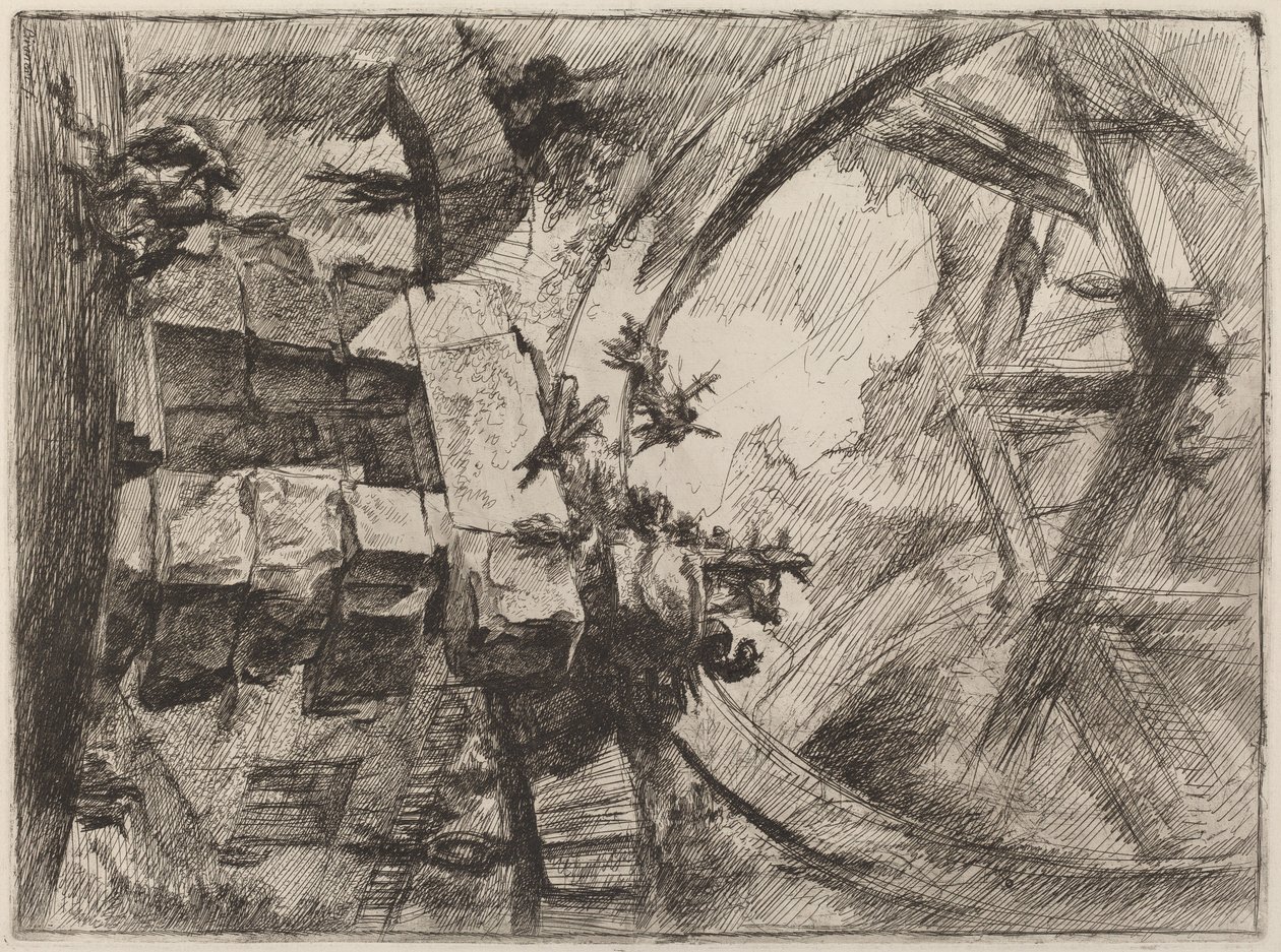 Det gigantiske hjul af Giovanni Battista Piranesi