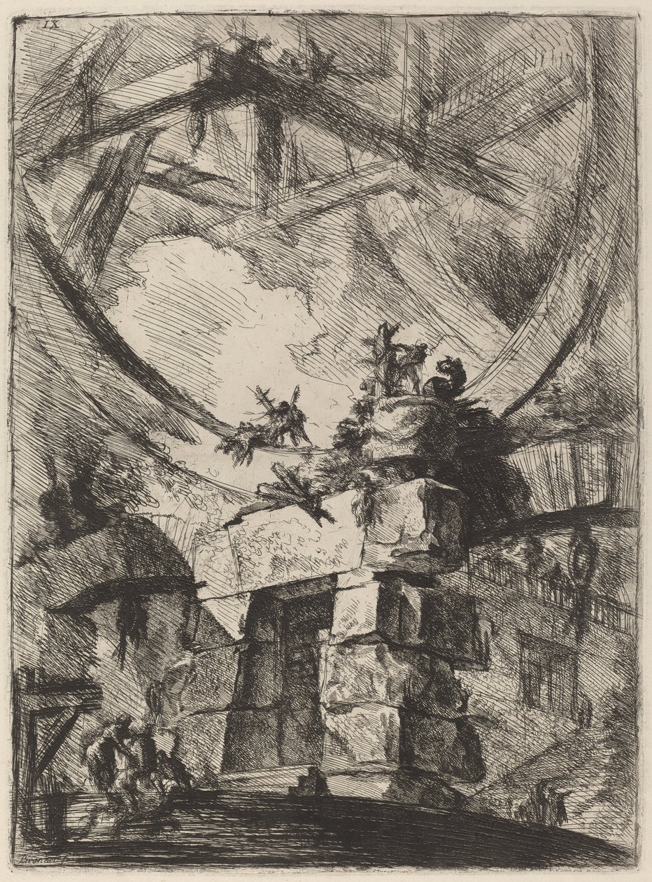 Det gigantiske hjul af Giovanni Battista Piranesi