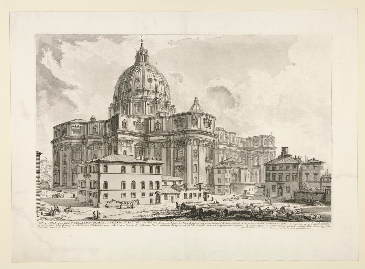 Udsigt til af Giovanni Battista Piranesi