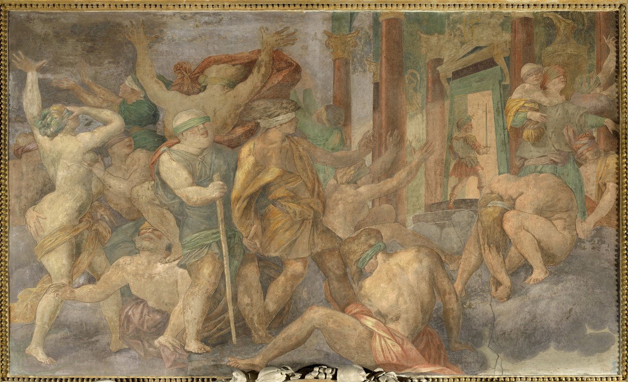 Chassee Uvidenhed af Giovanni Battista Rosso Fiorentino