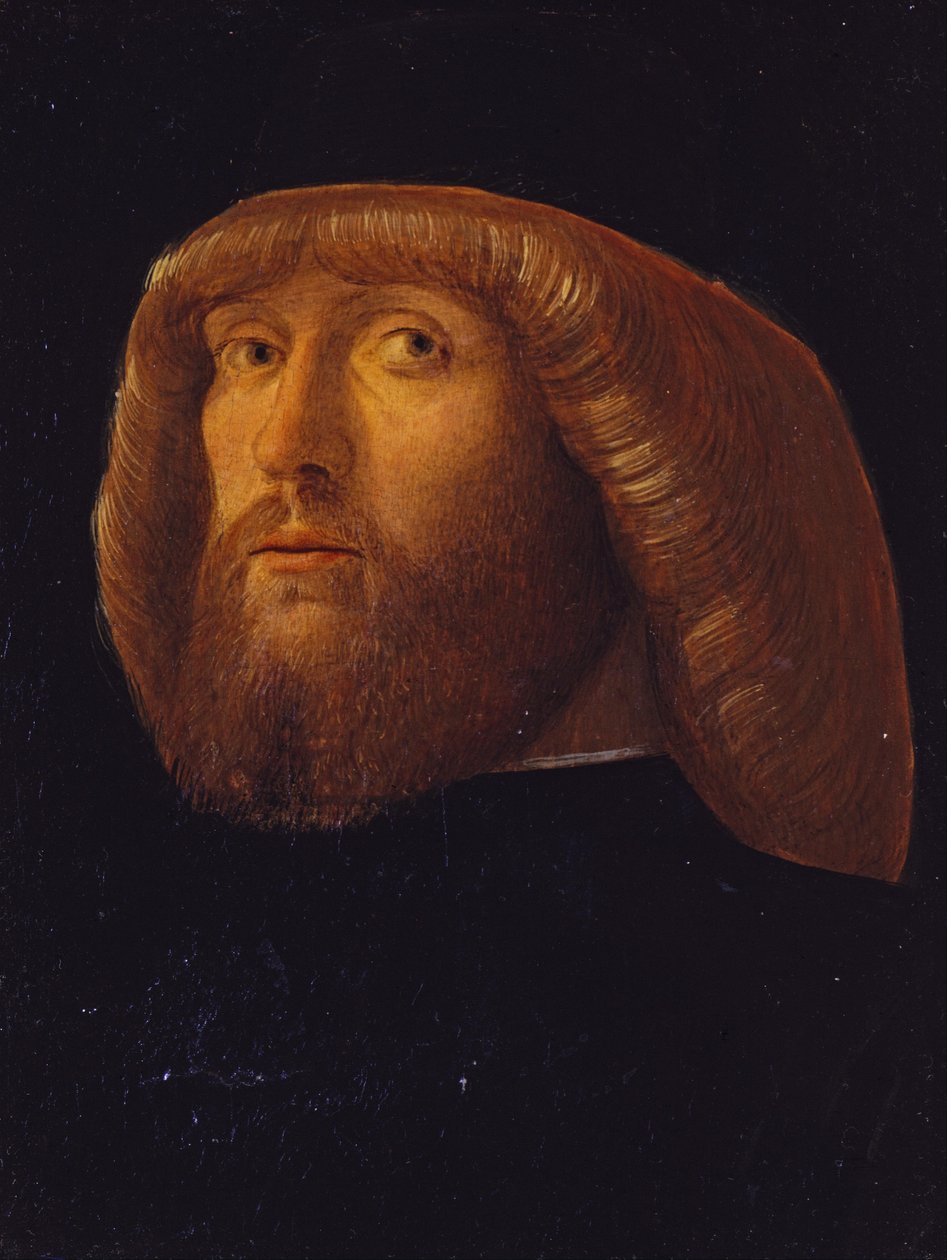 En skægget mand af Giovanni Bellini
