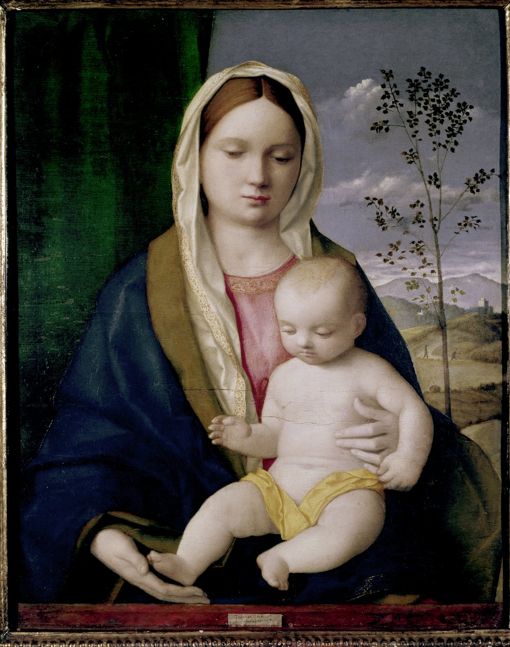 Madonna og barn af Giovanni Bellini