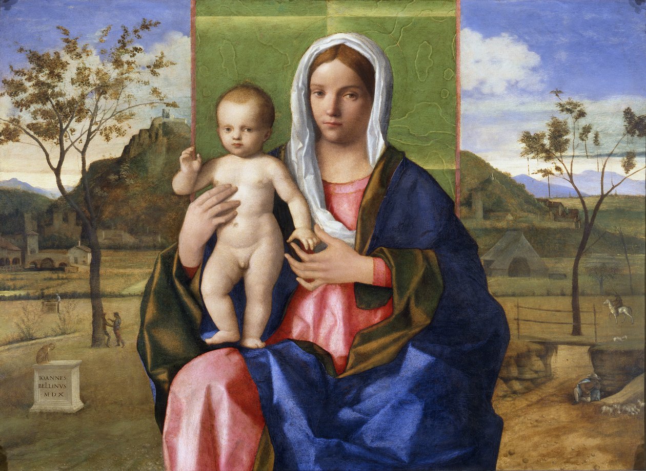 Madonna og barn af Giovanni Bellini