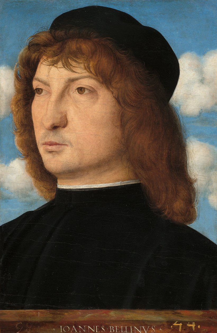 Portræt af en venetiansk gentleman af Giovanni Bellini