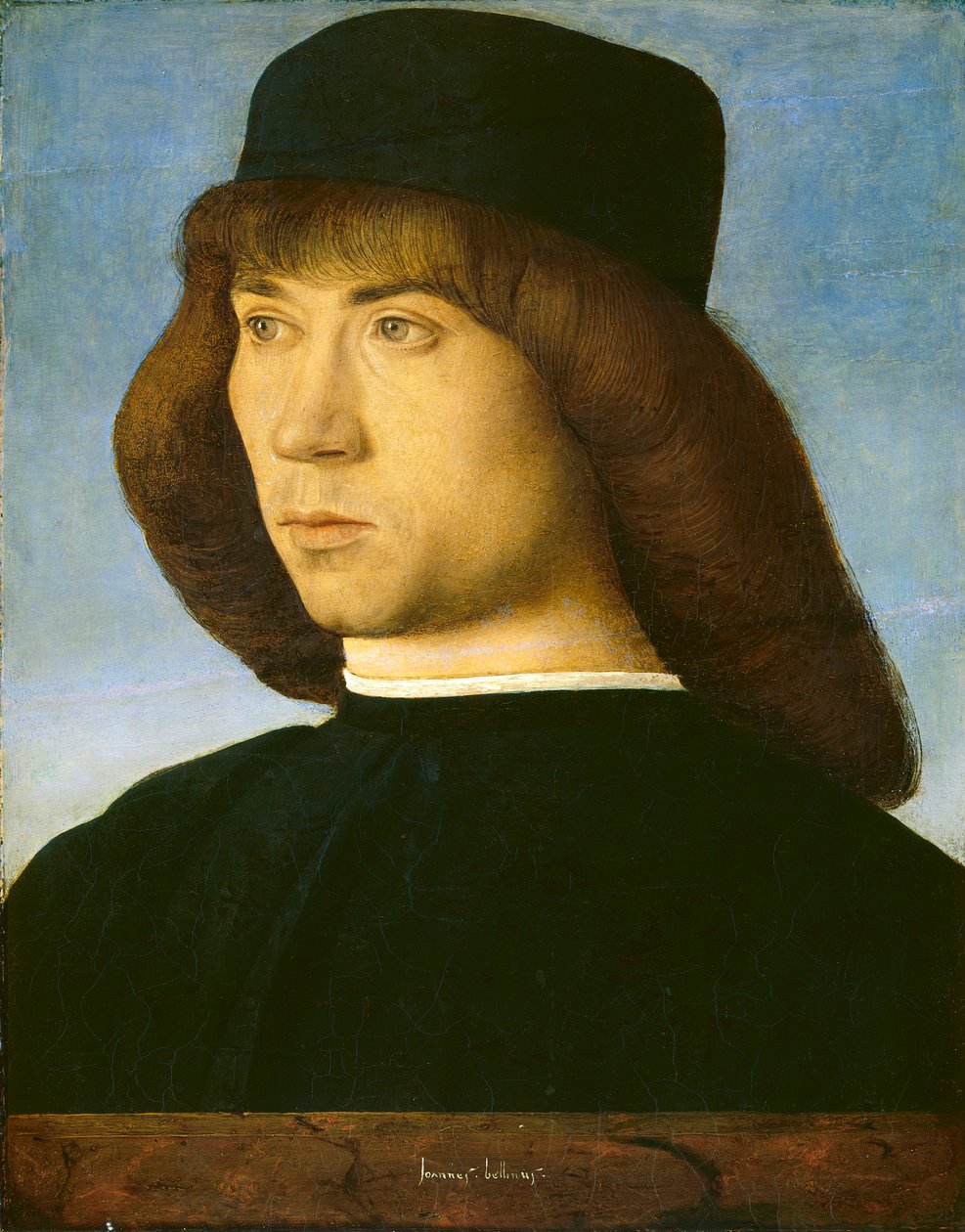 Portræt af en ung mand af Giovanni Bellini