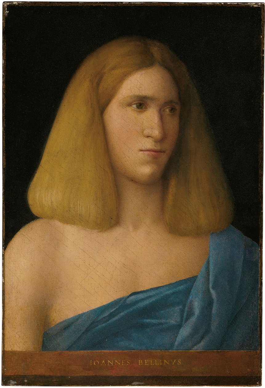 Portræt af en ung mand af Giovanni Bellini