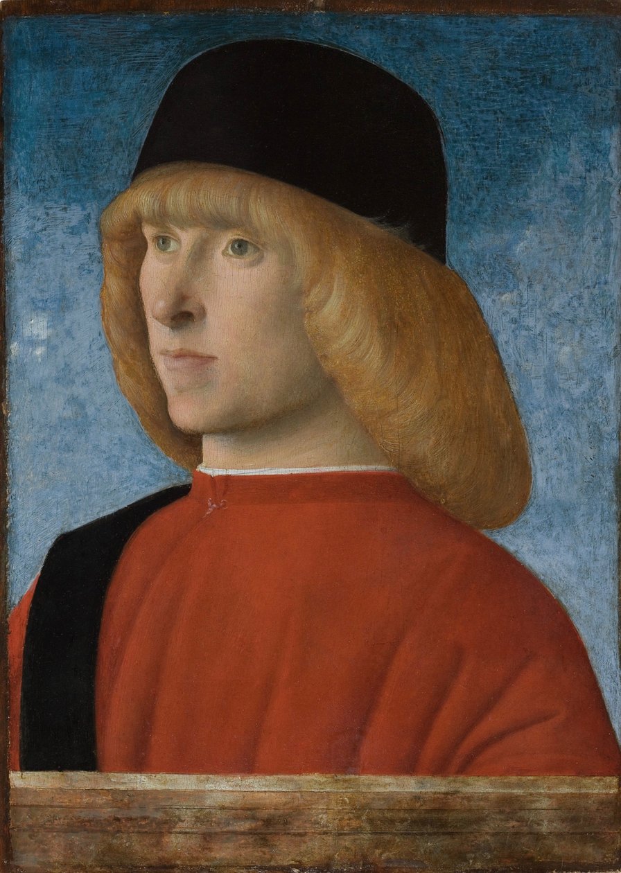 Portræt af en ung senator af Giovanni Bellini
