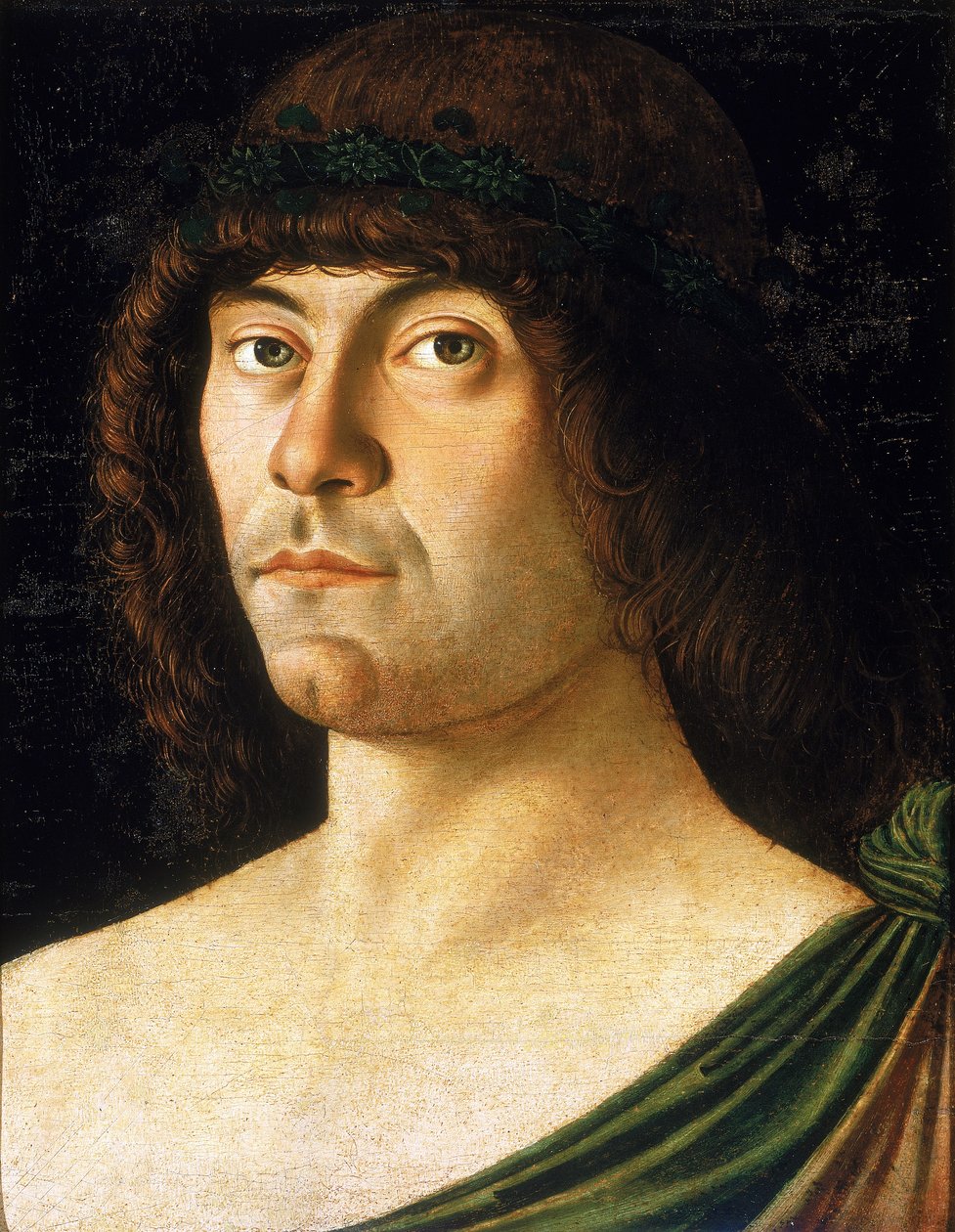 Portræt af en uidentificeret mand af Giovanni Bellini