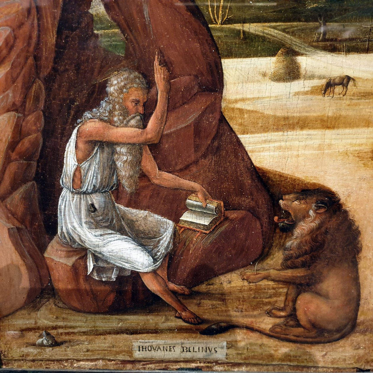 Sankt Hieronymus i ørkenen af Giovanni Bellini