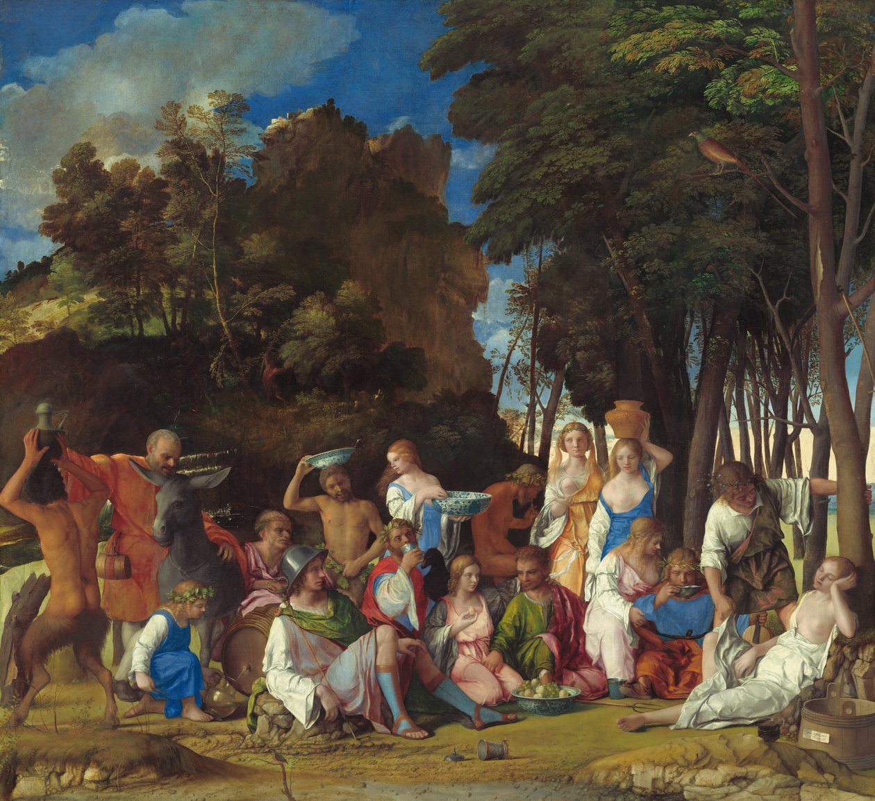 Gudernes fest af Giovanni Bellini and Titian
