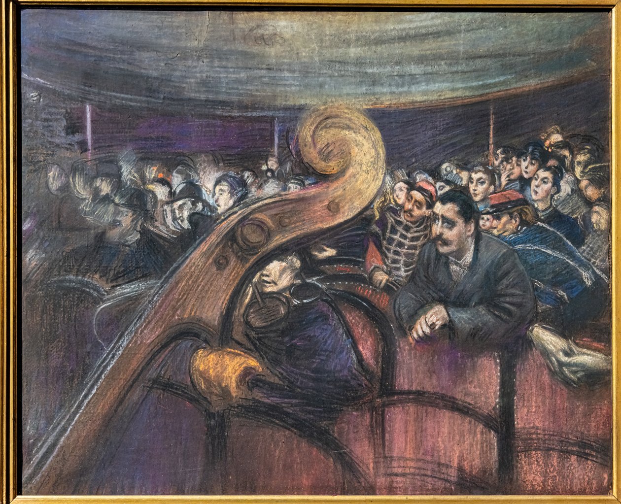 På teatret af Giovanni Boldini