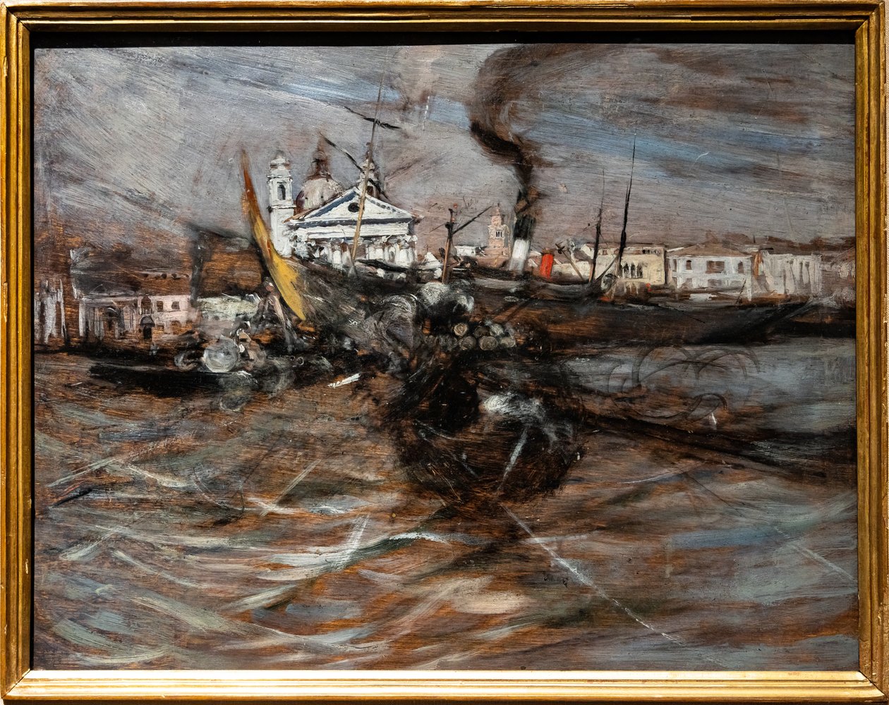Både i Venedig af Giovanni Boldini
