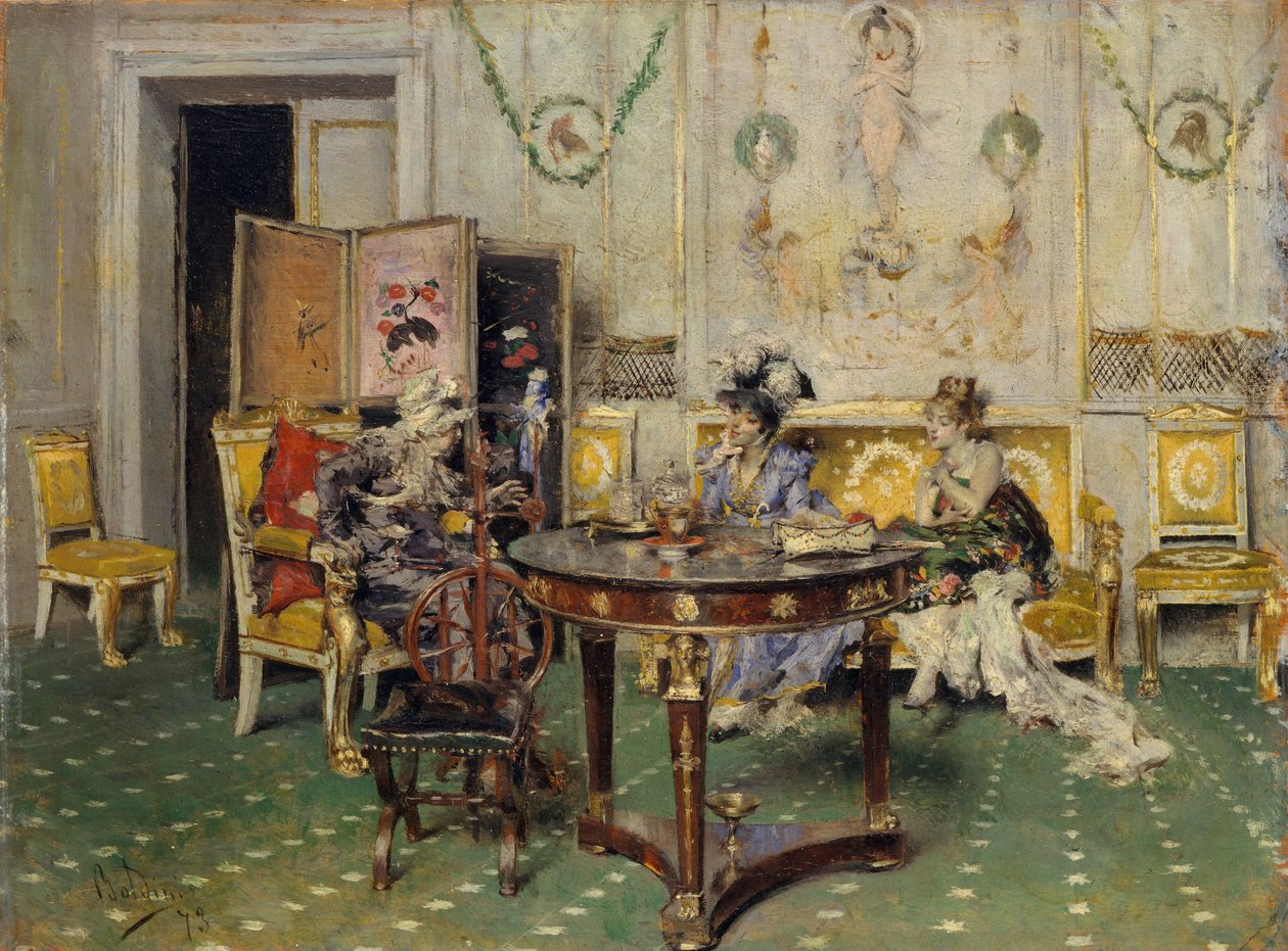Sladder, 1873. af Giovanni Boldini
