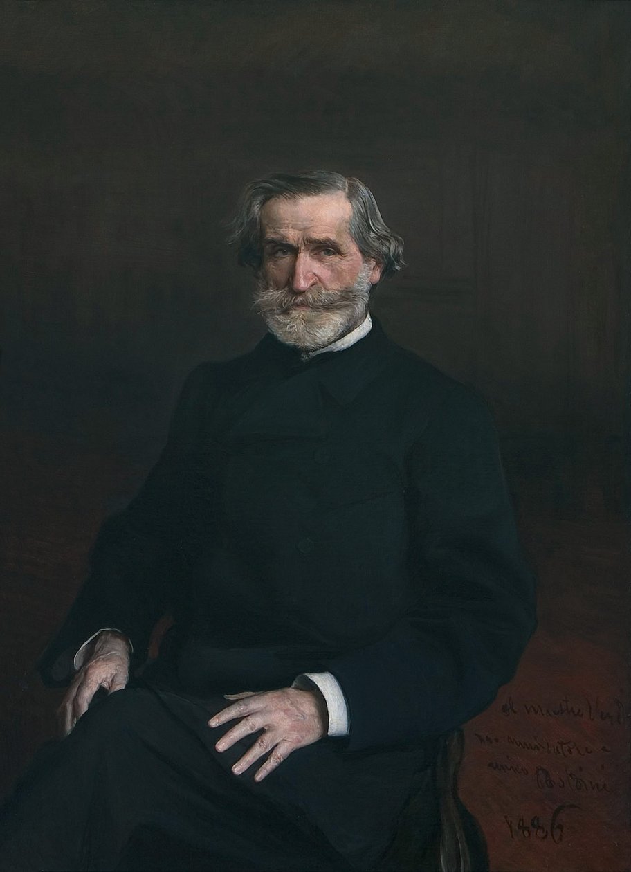 Portræt af Giuseppe Verdi af Giovanni Boldini