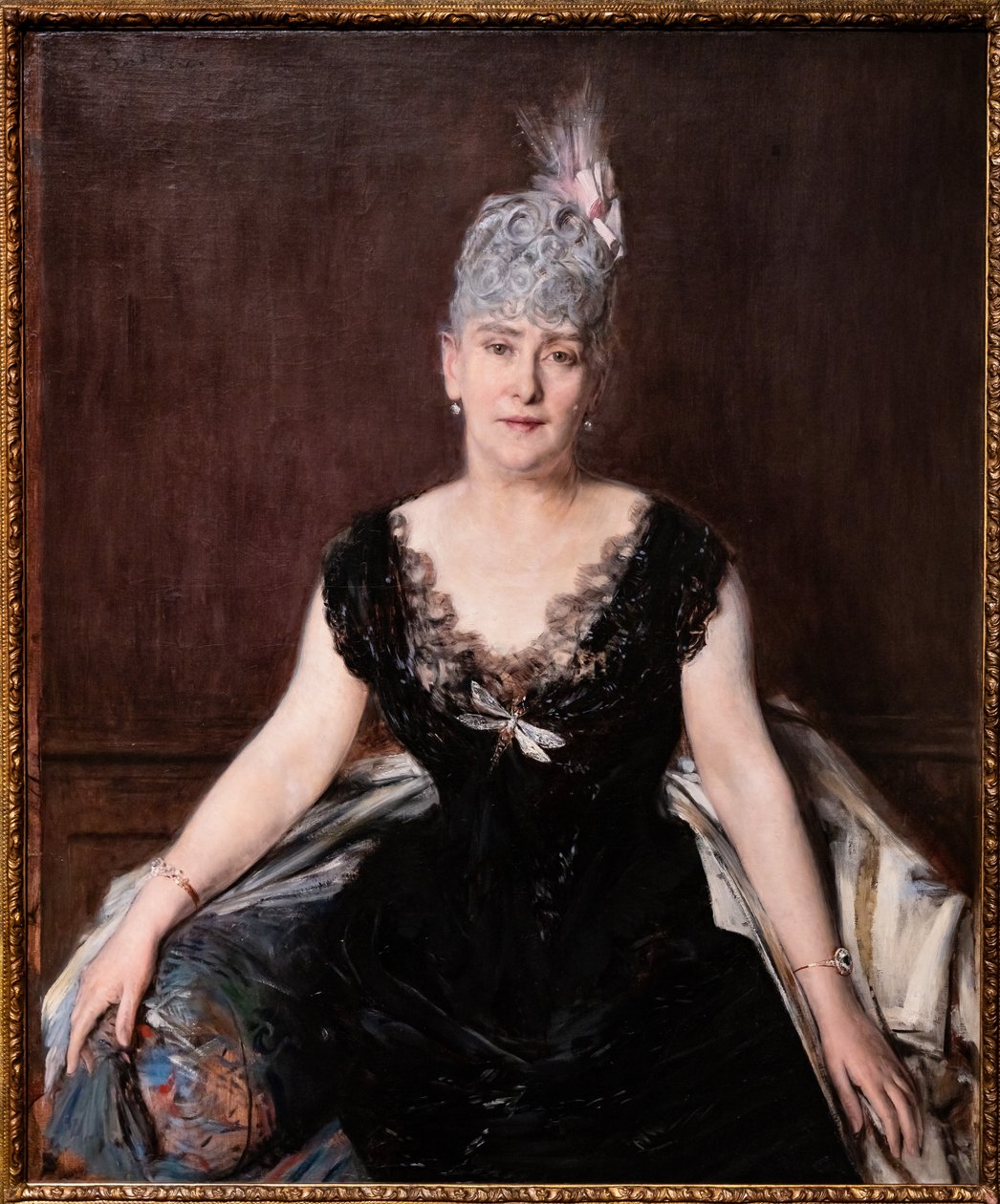 Portræt af Madame Seligman af Giovanni Boldini