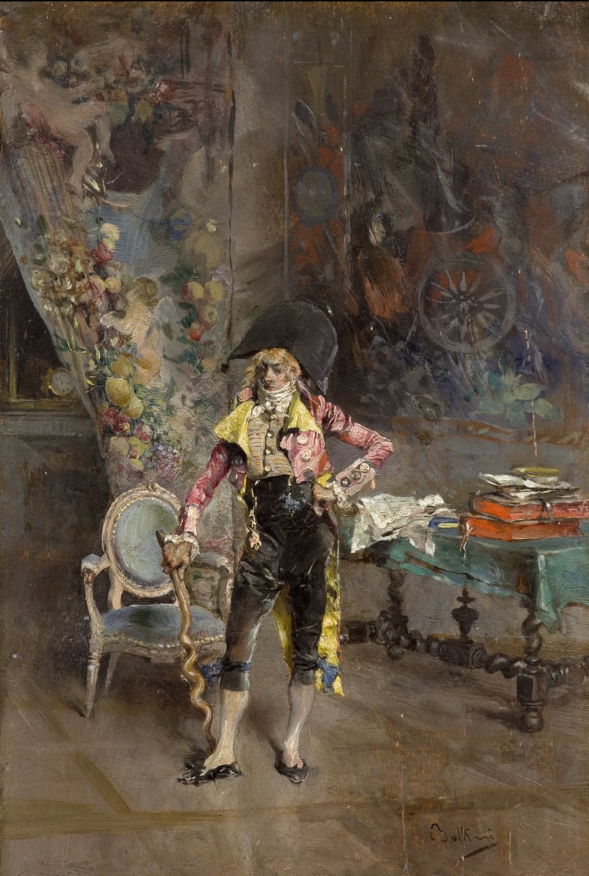 Portræt af en mand af Giovanni Boldini
