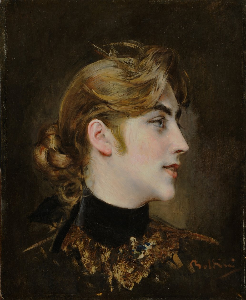 Portræt af en dame, ca 1904. af Giovanni Boldini