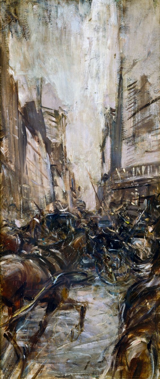 Gade i Paris af Giovanni Boldini