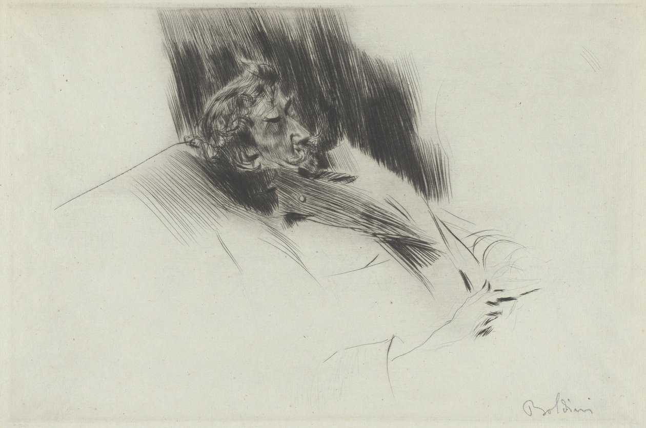 Whistler sover af Giovanni Boldini