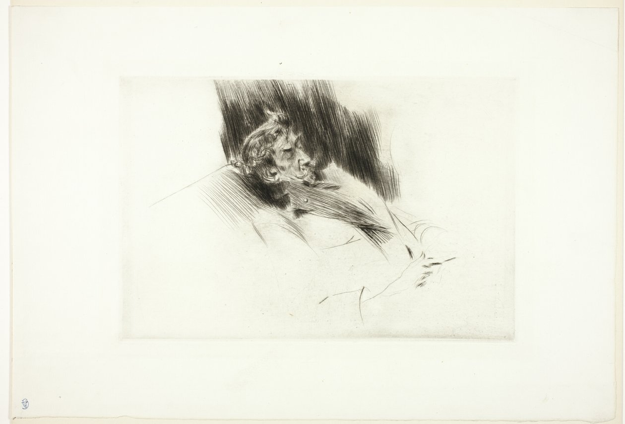 Whistler sover af Giovanni Boldini
