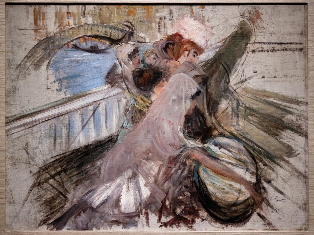 Kvinder i Venedig af Giovanni Boldini