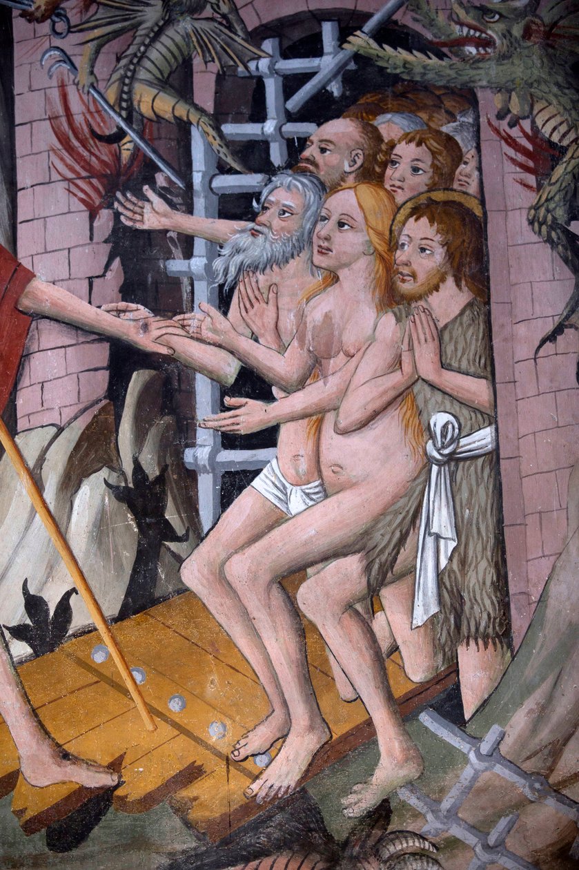 Nedstigning til helvede, ca. 1492 af Giovanni Canavesio