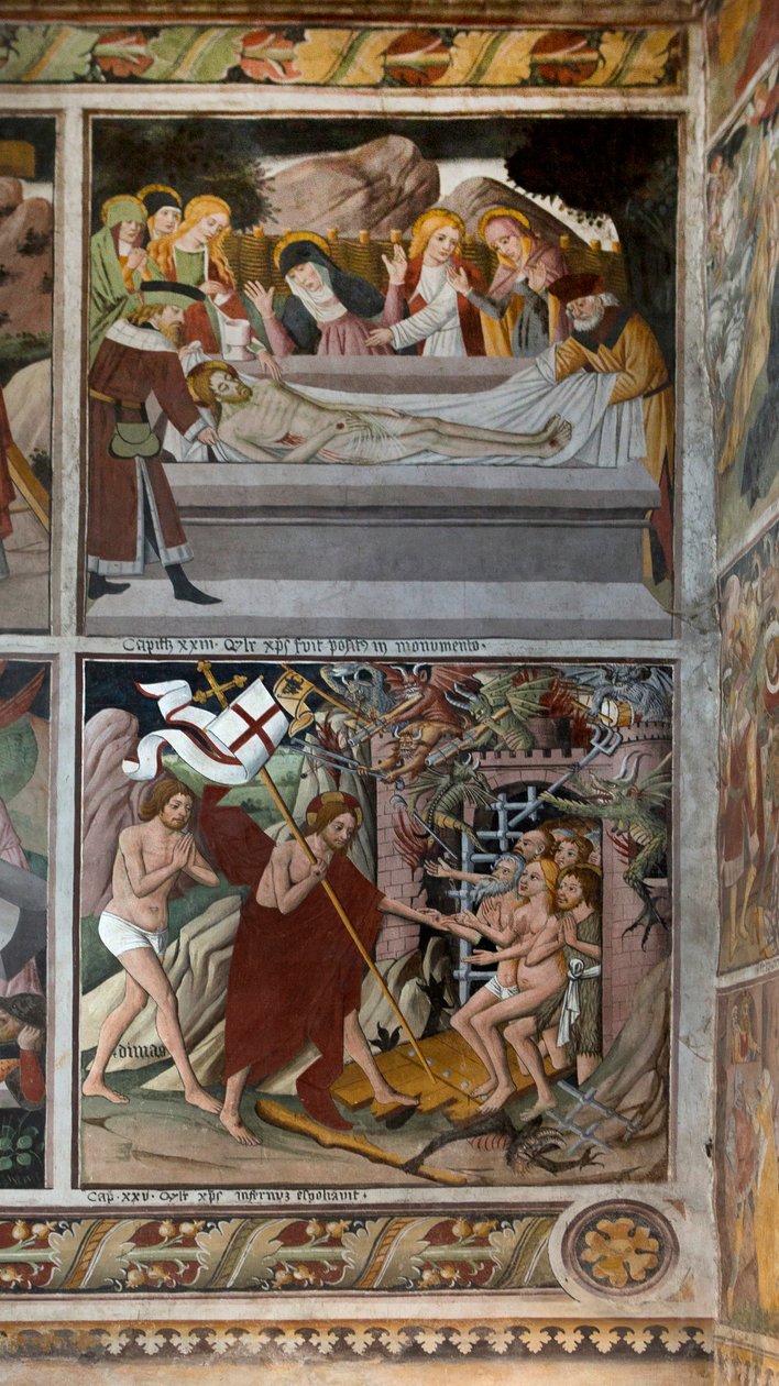 Scener fra Kristi lidelseshistorie, ca. 1492 af Giovanni Canavesio