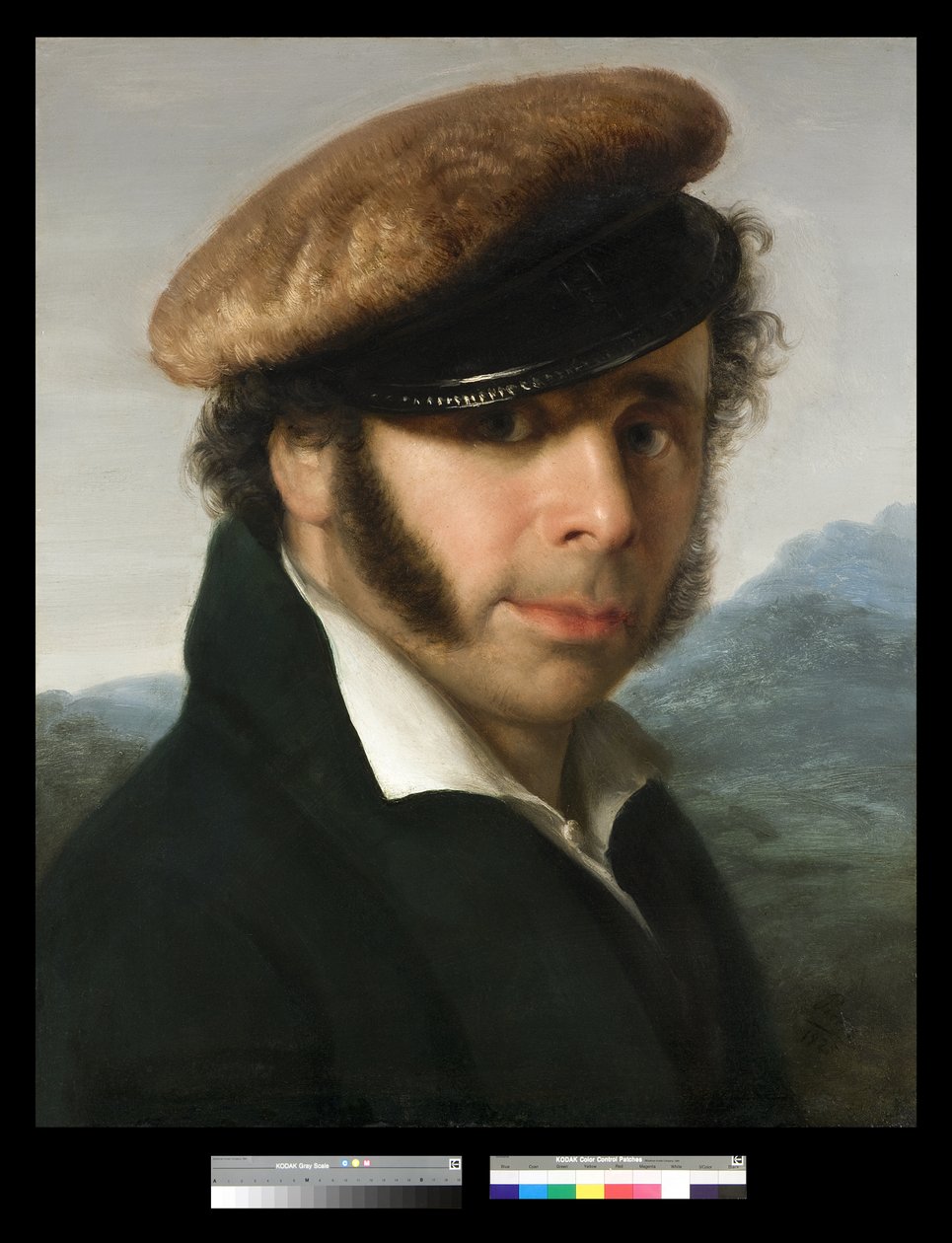 Portræt af Pietro Ronzoni, 1825 af Giovanni Carnovali